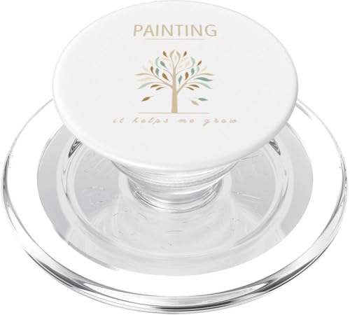 Bunte Baummalerei, es hilft mir, Naturkunst zu wachsen PopSockets PopGrip für MagSafe Bunte Baummalerei, es hilft mir, Naturkunst zu wachsen PopSockets PopGrip für MagSafe von Art Co.