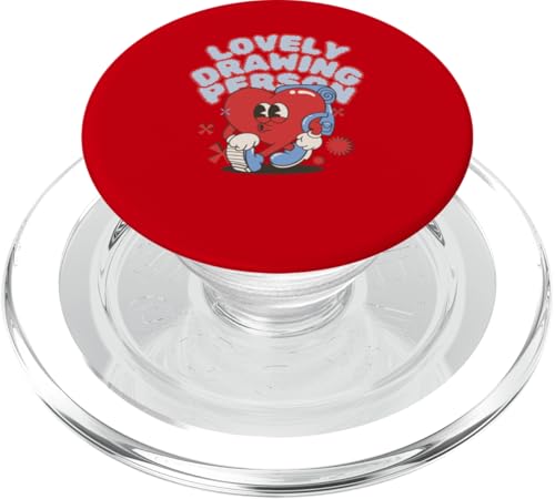 Herz-Illustration mit hübscher Zeichnung als Rucksackfigur PopSockets PopGrip für MagSafe Herz-Illustration mit hübscher Zeichnung als Rucksackfigur PopSockets PopGrip für MagSafe von Art Co.
