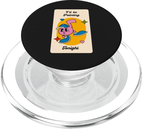 I'll Be Painting Tonight Kreative Pinselstriche für Künstler PopSockets PopGrip für MagSafe I'll Be Painting Tonight Kreative Pinselstriche für Künstler PopSockets PopGrip für MagSafe von Art Co.