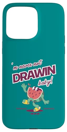 I'm Never Not Drawing Wassermelone Sketch Artist Creative Hülle für iPhone 15 Pro Max I'm Never Not Drawing Wassermelone Sketch Artist Creative Hülle für iPhone 15 Pro Max von Art Co.