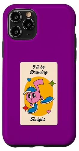 Ich werde heute Abend zeichnen, Skizze, Künstler, Bleistift-Illustration Hülle für iPhone 11 Pro Ich werde heute Abend zeichnen, Skizze, Künstler, Bleistift-Illustration Hülle für iPhone 11 Pro von Art Co.