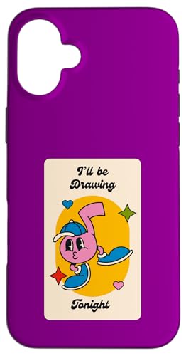 Ich werde heute Abend zeichnen, Skizze, Künstler, Bleistift-Illustration Hülle für iPhone 16 Plus Ich werde heute Abend zeichnen, Skizze, Künstler, Bleistift-Illustration Hülle für iPhone 16 Plus von Art Co.
