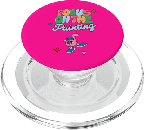 Malerei Fokus Leinwand Pinselstriche Kunstwerk PopSockets PopGrip für MagSafe Malerei Fokus Leinwand Pinselstriche Kunstwerk PopSockets PopGrip für MagSafe von Art Co.