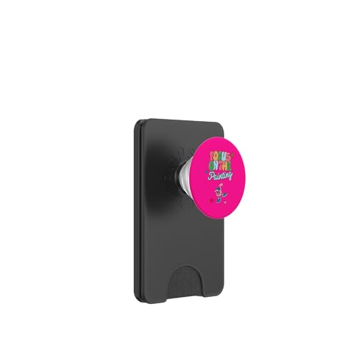 Malerei Fokus Leinwand Pinselstriche Kunstwerk PopSockets PopWallet für MagSafe Malerei Fokus Leinwand Pinselstriche Kunstwerk PopSockets PopWallet für MagSafe von Art Co.