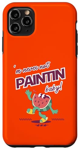 Never Not Painting Wassermelone Künstler Kreativer Spaß Hülle für iPhone 11 Pro Max von Art Co.