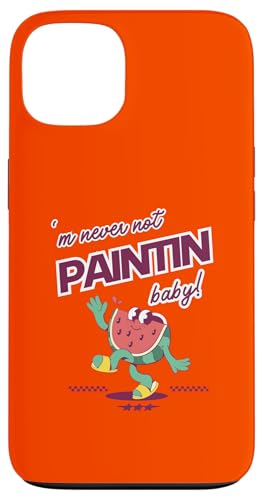 Never Not Painting Wassermelone Künstler Kreativer Spaß Hülle für iPhone 13 von Art Co.