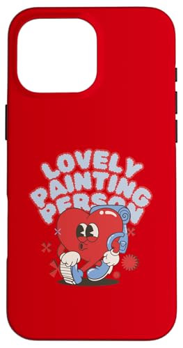 Schöne Malerei Person Rucksackreisen Herz Kunst Illustration Hülle für iPhone 16 Pro Max von Art Co.
