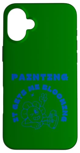 Sonnenblume blühende Malerei Blumenkunst Natur Hülle für iPhone 16 Plus von Art Co.