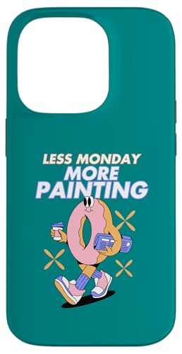 Weniger Montag Mehr Malerei Künstler Kreative Hobby Artwork Hülle für iPhone 14 Pro von Art Co.
