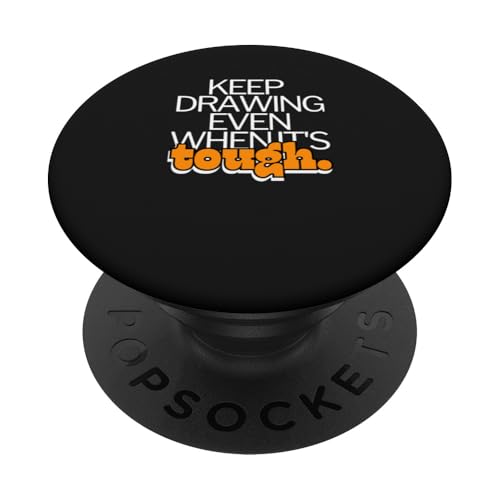Zeichnen Sie auch mit einem harten Künstler-Skizzenstift PopSockets Klebender PopGrip Zeichnen Sie auch mit einem harten Künstler-Skizzenstift PopSockets Klebender PopGrip von Art Co.
