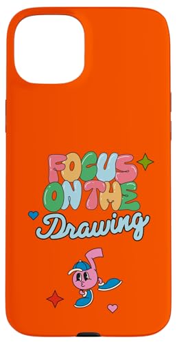 Zeichnung Skizze Bleistift Kunst Illustration Fokus auf die Hülle für iPhone 15 Plus von Art Co.