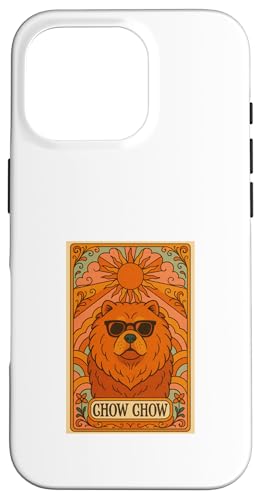 Chow Chow Vintage Pop Art Nouveau Hund Tarotkarte Hülle für iPhone 16 Pro von Art Nouveau Dogs