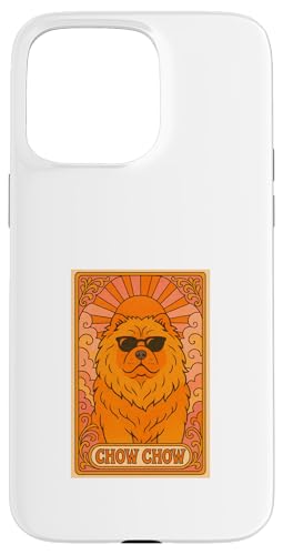Chow Chow Vintage Pop Art Nouveau Tarotkarte Hülle für iPhone 15 Pro Max von Art Nouveau Dogs