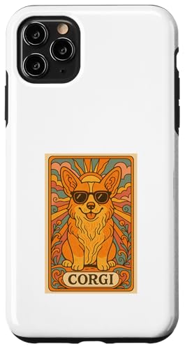 Corgi Vintage Pop Art Nouveau Tarotkarte Design Welsh Corgi Hülle für iPhone 11 Pro Max Corgi Vintage Pop Art Nouveau Tarotkarte Design Welsh Corgi Hülle für iPhone 11 Pro Max von Art Nouveau Dogs