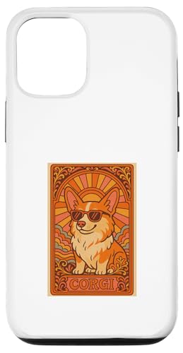 Corgi Vintage Pop Art Nouveau Tarotkarte Design Welsh Corgi Hülle für iPhone 12/12 Pro Corgi Vintage Pop Art Nouveau Tarotkarte Design Welsh Corgi Hülle für iPhone 12/12 Pro von Art Nouveau Dogs