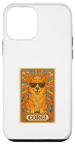 Corgi Vintage Pop Art Nouveau Tarotkarte Design Welsh Corgi Hülle für iPhone 12 mini Corgi Vintage Pop Art Nouveau Tarotkarte Design Welsh Corgi Hülle für iPhone 12 mini von Art Nouveau Dogs