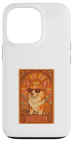 Corgi Vintage Pop Art Nouveau Tarotkarte Design Welsh Corgi Hülle für iPhone 13 Pro Corgi Vintage Pop Art Nouveau Tarotkarte Design Welsh Corgi Hülle für iPhone 13 Pro von Art Nouveau Dogs
