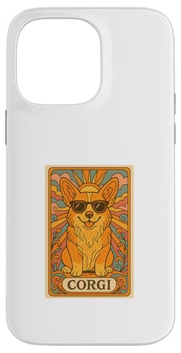 Corgi Vintage Pop Art Nouveau Tarotkarte Design Welsh Corgi Hülle für iPhone 14 Pro Max Corgi Vintage Pop Art Nouveau Tarotkarte Design Welsh Corgi Hülle für iPhone 14 Pro Max von Art Nouveau Dogs