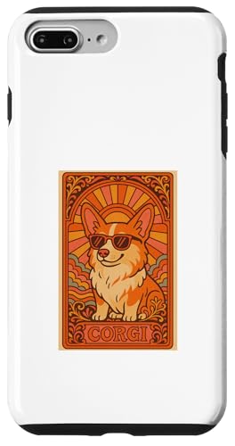 Corgi Vintage Pop Art Nouveau Tarotkarte Design Welsh Corgi Hülle für iPhone 7 Plus/8 Plus Corgi Vintage Pop Art Nouveau Tarotkarte Design Welsh Corgi Hülle für iPhone 7 Plus/8 Plus von Art Nouveau Dogs