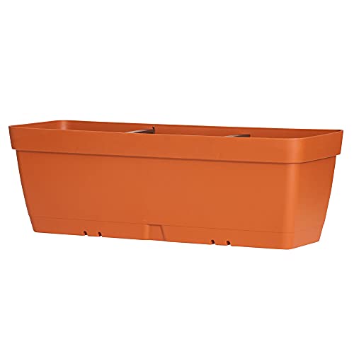 Art Plast Lolego Pot Blumentopf 60 cm mit Wasserreservoir, Terrakotta von Art Plast