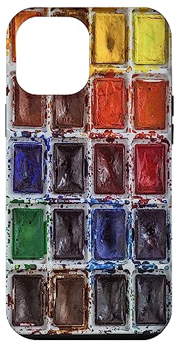 Hülle für iPhone 12 Pro Max Aquarell-Farbkasten – Pinsel Künstler Malerpalette Hülle für iPhone 12 Pro Max Aquarell-Farbkasten – Pinsel Künstler Malerpalette von Art Teacher Gifts Artist Lover Accessories