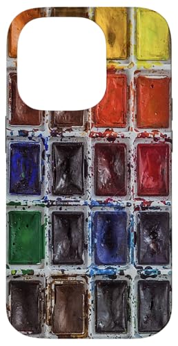 Hülle für iPhone 14 Pro Aquarell-Farbkasten – Pinsel Künstler Malerpalette Hülle für iPhone 14 Pro Aquarell-Farbkasten – Pinsel Künstler Malerpalette von Art Teacher Gifts Artist Lover Accessories