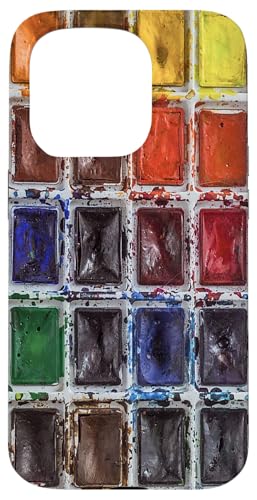 Hülle für iPhone 15 Pro Aquarell-Farbkasten – Pinsel Künstler Malerpalette Hülle für iPhone 15 Pro Aquarell-Farbkasten – Pinsel Künstler Malerpalette von Art Teacher Gifts Artist Lover Accessories