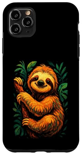Faultier Süßer Dschungel Natur Chill Wildlife Spaß Tier Hülle für iPhone 11 Pro Max Faultier Süßer Dschungel Natur Chill Wildlife Spaß Tier Hülle für iPhone 11 Pro Max von Art