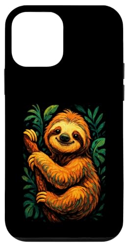 Faultier Süßer Dschungel Natur Chill Wildlife Spaß Tier Hülle für iPhone 12 mini von Art