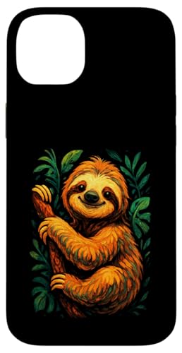 Faultier Süßer Dschungel Natur Chill Wildlife Spaß Tier Hülle für iPhone 14 Plus Faultier Süßer Dschungel Natur Chill Wildlife Spaß Tier Hülle für iPhone 14 Plus von Art