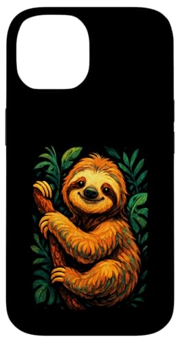 Faultier Süßer Dschungel Natur Chill Wildlife Spaß Tier Hülle für iPhone 14 Faultier Süßer Dschungel Natur Chill Wildlife Spaß Tier Hülle für iPhone 14 von Art
