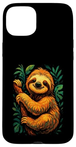 Faultier Süßer Dschungel Natur Chill Wildlife Spaß Tier Hülle für iPhone 15 Plus Faultier Süßer Dschungel Natur Chill Wildlife Spaß Tier Hülle für iPhone 15 Plus von Art