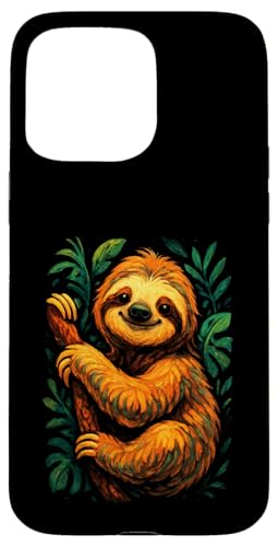 Faultier Süßer Dschungel Natur Chill Wildlife Spaß Tier Hülle für iPhone 15 Pro Max Faultier Süßer Dschungel Natur Chill Wildlife Spaß Tier Hülle für iPhone 15 Pro Max von Art
