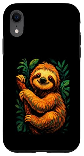 Faultier Süßer Dschungel Natur Chill Wildlife Spaß Tier Hülle für iPhone XR Faultier Süßer Dschungel Natur Chill Wildlife Spaß Tier Hülle für iPhone XR von Art
