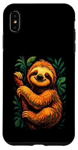 Faultier Süßer Dschungel Natur Chill Wildlife Spaß Tier Hülle für iPhone XS Max Faultier Süßer Dschungel Natur Chill Wildlife Spaß Tier Hülle für iPhone XS Max von Art