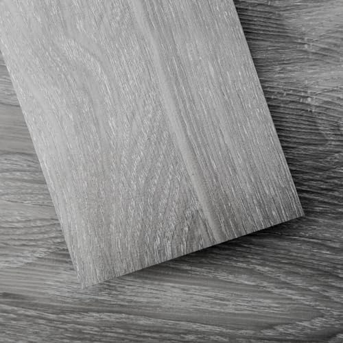 Art3d Selbstklebende Bodenfliesen aus Vinyl, für Holzdielen, 1,5 m², hellgrau, starre Oberfläche, harter Kern, einfach zu basteln Art3d Selbstklebende Bodenfliesen aus Vinyl, für Holzdielen, 1,5 m², hellgrau, starre Oberfläche, harter Kern, einfach zu basteln von Art3d