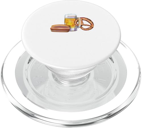 Bierbratwurst Brezel PopSockets PopGrip für MagSafe Bierbratwurst Brezel PopSockets PopGrip für MagSafe von ArtAttack