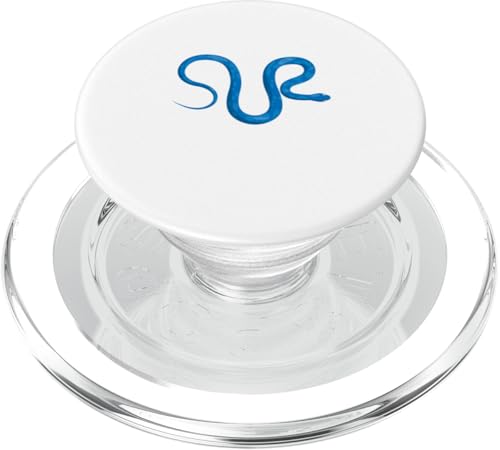 Blaue Schlange PopSockets PopGrip für MagSafe Blaue Schlange PopSockets PopGrip für MagSafe von ArtAttack