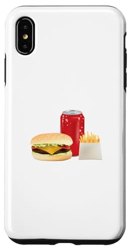 Cheeseburger Pommes und Dose Soda Hülle für iPhone XS Max Cheeseburger Pommes und Dose Soda Hülle für iPhone XS Max von ArtAttack