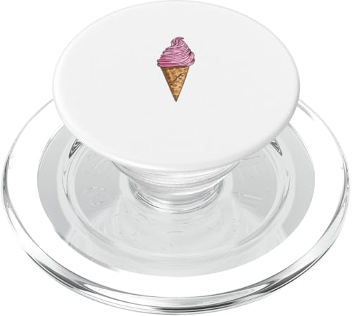Erdbeer-Waffel-Eistüte PopSockets PopGrip für MagSafe Erdbeer-Waffel-Eistüte PopSockets PopGrip für MagSafe von ArtAttack