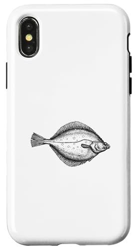 Flunder Fisch Hülle für iPhone X/XS von ArtAttack