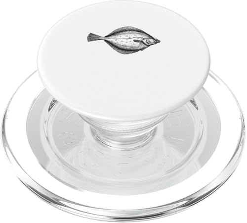Flunder Fisch PopSockets PopGrip für MagSafe Flunder Fisch PopSockets PopGrip für MagSafe von ArtAttack