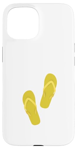Gelbe Flip-Flops Hülle für iPhone 15 Gelbe Flip-Flops Hülle für iPhone 15 von ArtAttack