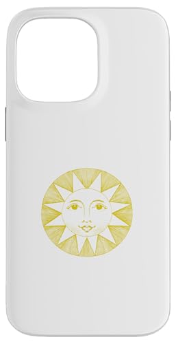 Gelbe lächelnde Sonne Hülle für iPhone 14 Pro Max von ArtAttack