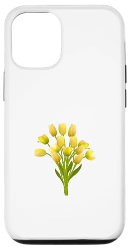 Gelber Tulpenstrauß Hülle für iPhone 12/12 Pro von ArtAttack