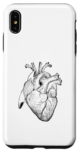 Hülle für iPhone XS Max Herzzeichnung Anatomie Kardiologie von ArtAttack