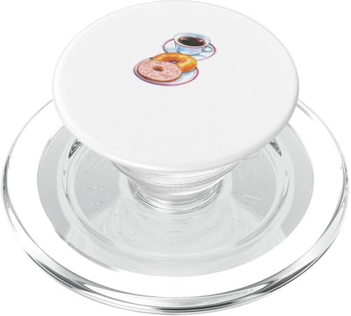 Kaffee und Bagel PopSockets PopGrip für MagSafe Kaffee und Bagel PopSockets PopGrip für MagSafe von ArtAttack