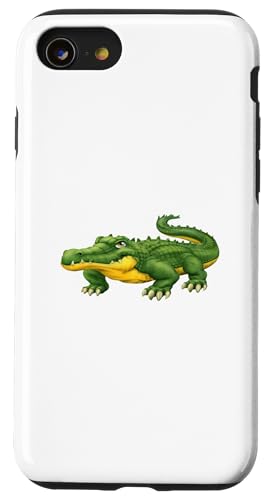 Niedlicher Alligator Hülle für iPhone SE (2020) / 7 / 8 von ArtAttack