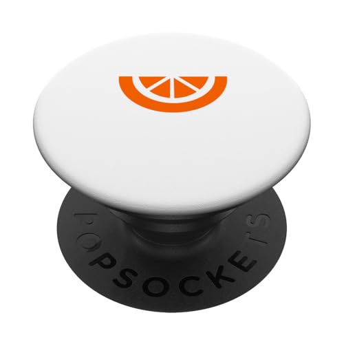 Orangenfruchtscheibe PopSockets Klebender PopGrip von ArtAttack