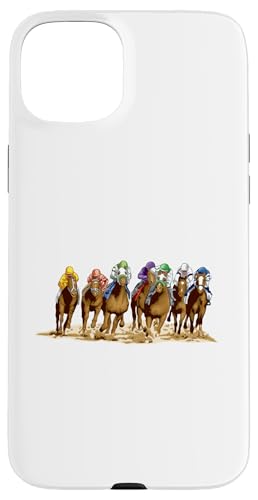 Pferderennen Hülle für iPhone 15 Plus Pferderennen Hülle für iPhone 15 Plus von ArtAttack
